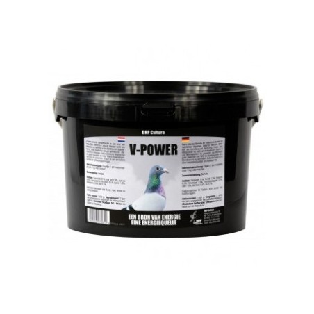 V-Power (arachides en poudre, graines grasses, graisse de mouton, fromage) 2,5L - DHP à 20,50 € - DHP - 33041 - Huiles - Prod...