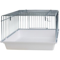 Baignoire ou cage extérieure avec porte 24x16x16cm - 2G-R à 7,70 € - 2G-R - ART-441W - Baignoires