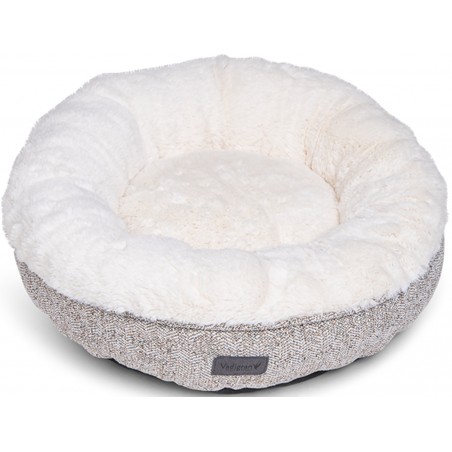 Donut Alys Beige Blanc diam. 45x15cm - Vadigran à 42,95 € - Vadigran - 17507 - Coussins ovales