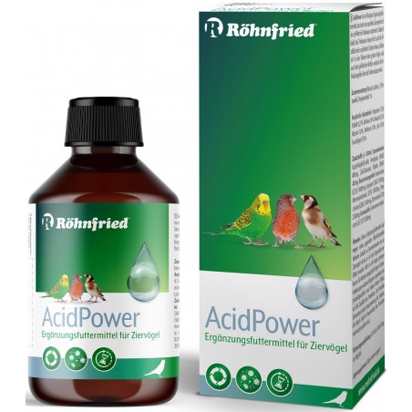 AcidPower 100ml - Röhnfried à 5,45 € - Röhnfried - Dr Hesse Tierpharma GmbH & Co - 11652 - Vitamines et Compléments