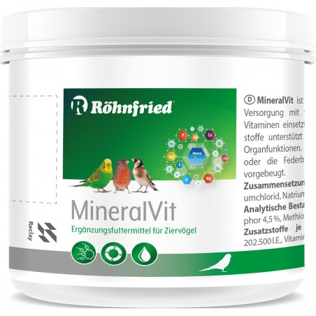 MinéralVit 200gr - Röhnfried à 6,50 € - Röhnfried - Dr Hesse Tierpharma GmbH & Co - 11657 - Vitamines et Compléments