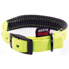 Collier Confort 16mm-35cm Vert Citron - Martin Sellier à 7,35 € - Martin Sellier - MS12180.2 - Colliers & chaines