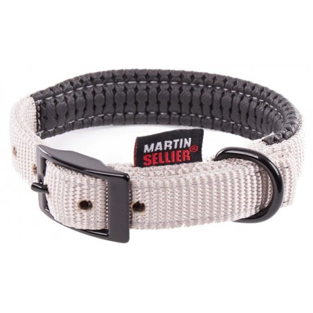 Collier Confort 10mm-30cm Gris - Martin Sellier à 7,35 € - Martin Sellier - MS12179.5 - Colliers & chaines