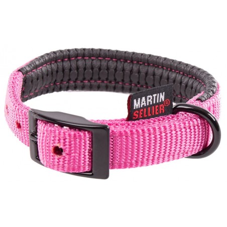 Collier Confort 10mm-30cm Rose - Martin Sellier à 7,35 € - Martin Sellier - MS12179.8 - Colliers & chaines