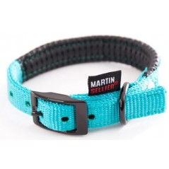 Collier Confort 10mm-30cm Turquoise - Martin Sellier à 7,35 € - Martin Sellier - MS12179.9 - Colliers & chaines