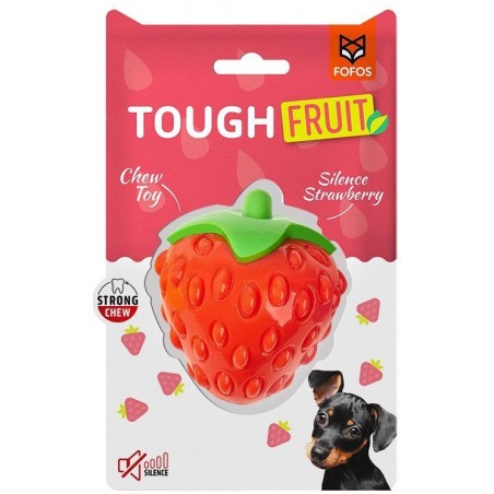 Fraise Silencieux 9x9cm - FOFOS à 6,45 € - Grizo - 329020 - Jouets à mâcher