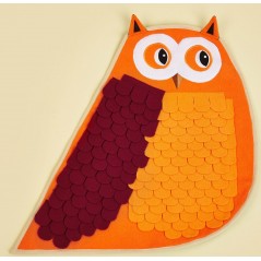 Tapis à renifler Hibou 56x60cm - FOFOS à 20,45 € - Grizo - 329021 - Jouets snacks & éducatifs