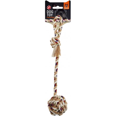 Flossy Corde avec boule 47cm - FOFOS à 6,45 € - Grizo - 329024 - Jouets à lancer/rapporter