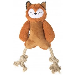 Ours Brun jambes en corde 34cm - FOFOS à 6,45 € - Grizo - 329040 - Jouets en peluche