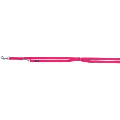 Premium Laisse Réglable XS-S 2m/15mm Fushia - Trixie à 11,99 € - Trixie - 200411 - Nylon prémium couleur unie