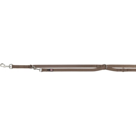 Premium Laisse Réglable XS-S 2m/15mm Noisette - Trixie à 11,99 € - Trixie - 200426 - Nylon prémium couleur unie