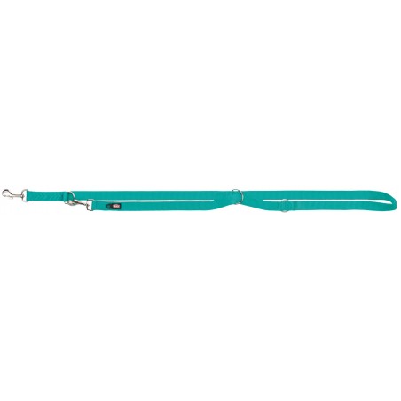 Premium Laisse Réglable M-L 2m/20mm Océan - Trixie à 14,99 € - Trixie - 200512 - Nylon prémium couleur unie