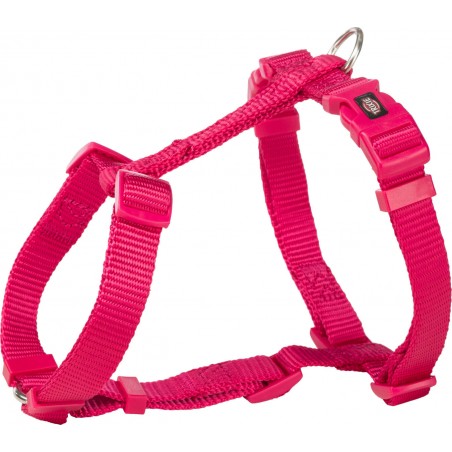 Premium Harnais M-L 52-75cm/20mm Fushia - Trixie à 12,99 € - Trixie - 203411 - Nylon prémium couleur unie