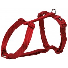 Premium Harnais L-XL 75-120cm/25mm Rouge - Trixie à 17,99 € - Trixie - 203503 - Nylon prémium couleur unie
