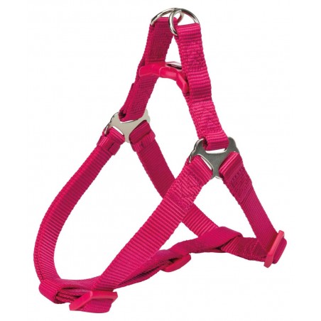 Premium Harnais One Touch S 40-50/15mm Fushia - Trixie à 9,99 € - Trixie - 204411 - Nylon prémium couleur unie