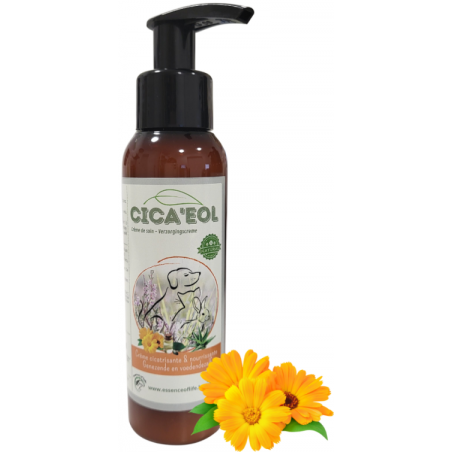 Cica'eol Pommade cicatrisante non grasse 100ml - Essence of Life (chien, chat, rongeur) à 15,90 € - Essence Of Life - CICA125...