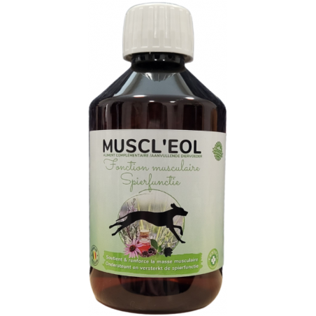 Muscl'eol Soutient la fonction musculaire 3L - Essence of Life (chien sportif)