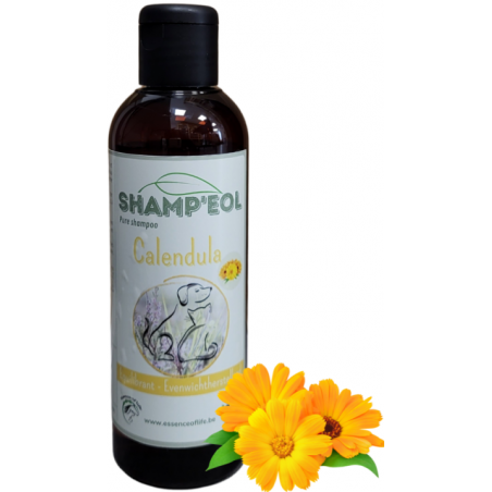 Shamp'eol Calendula Shampoing équilibrant 200ml - Essence of Life (chien, chat) à 14,90 € - Essence Of Life - SHAMPCalendula ...