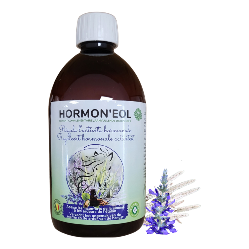 Hormon'eol Soutien de la santé de la jument ou de l'étalon 500ml - Essence of Life