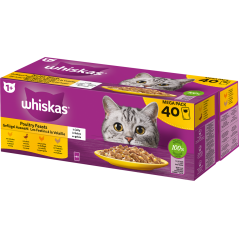 Les festins à la volaille 40x85gr - Whiskas 443098 Whiskas 20,40 € Ornibird