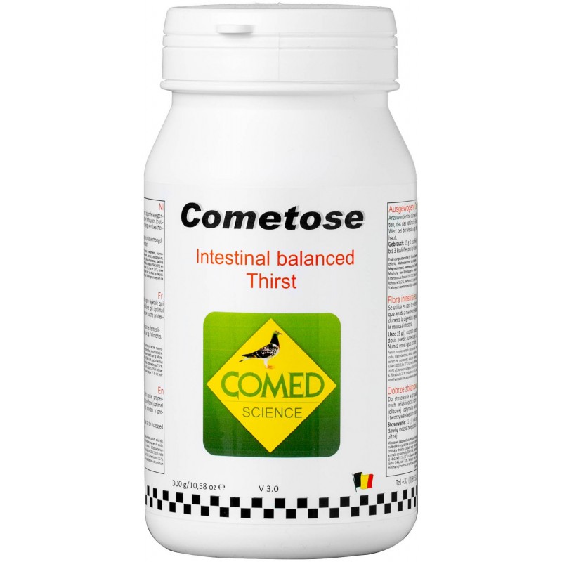 Cometose, conditioneur intestinal contre les fientes liquides 300gr - Comed