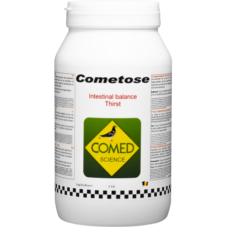 Cometose, conditioneur intestinal contre les fientes liquides 1kg - Comed à 70,70 € - Comed - 82107 - Complément Alimentaire