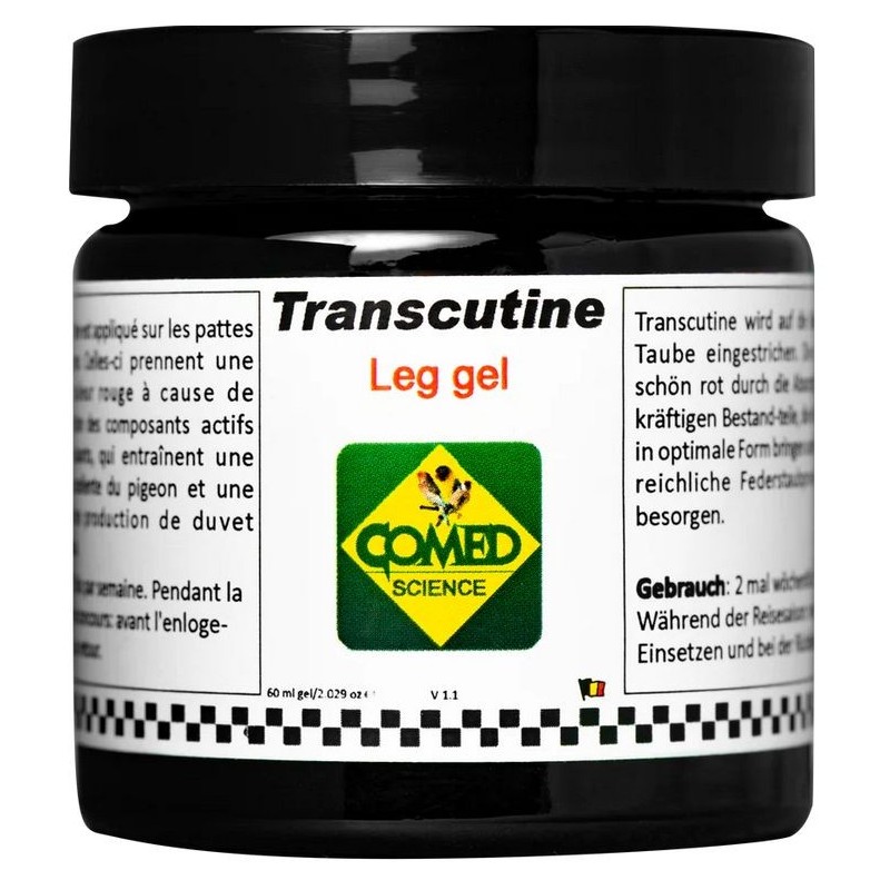 Transcutine Bird, gel pour une meilleure circulation aux pattes 60gr - Comed