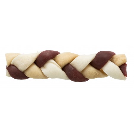 Denta Fun Braided Stick peau de buffle séchée 12cm, en vrac - Trixie à 3,00 € - Trixie - 31474 - Snacks à la viande