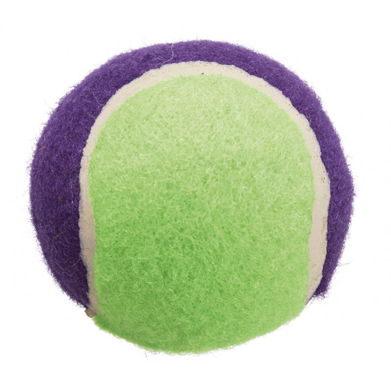 Balle de tennis divers coloris 6cm - Trixie