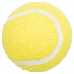 Balle de tennis 1couleur Divers coloris 6cm - Trixie à 2,00 € - Trixie - 34789 - Jouets à lancer/rapporter