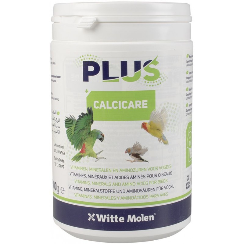 Calcicare 40+, complexe de vitamines et minéraux 500gr - Witte Molen