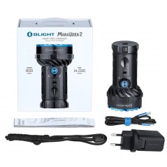 Olight Marauder 2 - Lampe Torche Puissante Rechargeable 14000 Lumens à 395,95 € - Olight - MARRAUDER-2 - Lampes