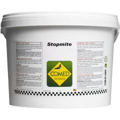 Stopmite, contre les poux rouges chez les pigeons 5kg - Comed 83500 Comed 106,15 € Ornibird