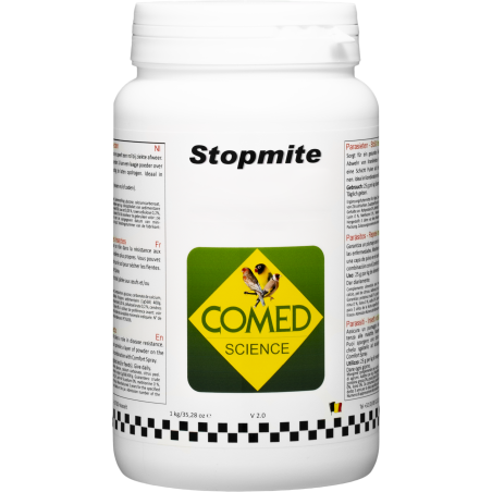 Stopmite Bird, contre les poux rouges chez les oiseaux 1kg - Comed à 26,95 € - Comed - 88990 - Anti-Poux