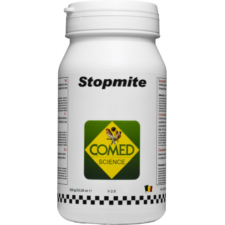 Stopmite Bird, contre les poux rouges chez les oiseaux 300gr - Comed à 11,60 € - Comed - 88919 - Anti-Poux