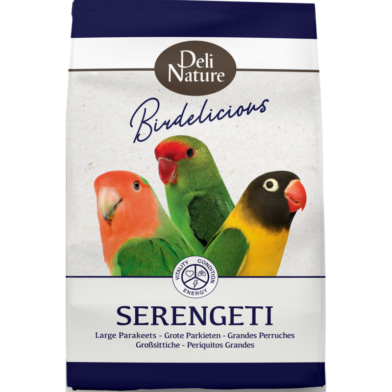 Birdelicious Grandes Perruches Africaines 2,5kg - Deli Nature