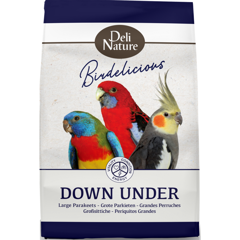 Birdelicious Grandes Perruches Australiennes 2,5kg - Deli Nature