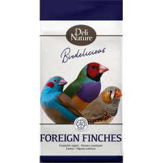 Birdelicious Oiseaux Exotiques 800gr - Deli Nature à 4,30 € - Deli Nature - 028503 - Exotiques