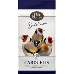 Birdelicious Carduelis - Chardonnerets 750gr - Deli Nature à 7,55 € - Deli Nature - 028511 - Indigènes