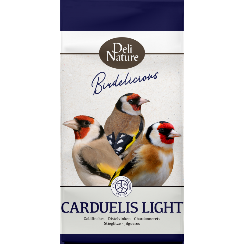 Birdelicious Carduelis Light - Chardonnerets Light 750gr - Deli Nature