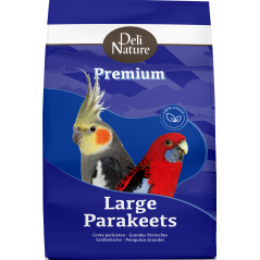 Grandes Perruches Premium 4kg - Deli Nature à 10,15 € - Deli Nature - 028322 - Grandes Perruches