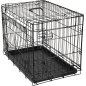 Cage métallique avec porte coulissante Noir S 62x44x50cm - Jack and Vanilla