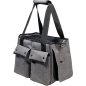 Transporteur Travel Gris/Noir 36x20x28cm - Jack and Vanilla