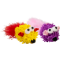 Souris Cat Toys jaune et mauve 2pcs 6cm - Jack and Vanilla