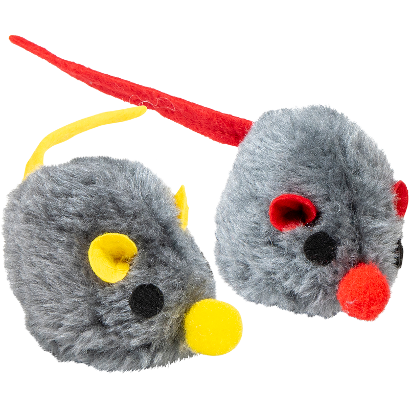 Souris Cat Toys 2 pcs 7cm - Jack and Vanilla