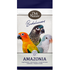 Birdelicious Grandes Perruches Amazonia 800gr - Deli Nature à 4,70 € - Deli Nature - 028515 - Grandes Perruches