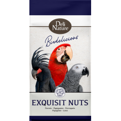 Birdelicious Exquisit Nuts 750gr - Deli Nature à 7,15 € - Deli Nature - 028516 - Perroquets