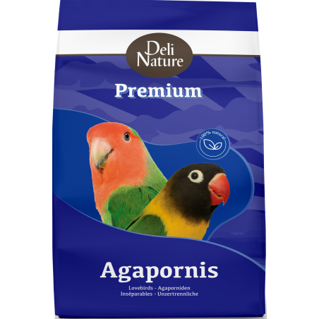 Agapornis Premium 4kg - Deli Nature à 11,25 € - Deli Nature - 028337 - Perruches