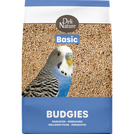 Basic Perruches 4kg - Deli Nature à 8,25 € - Deli Nature - 067007 - Perruches