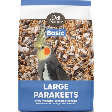 Basic Grandes Perruches 4kg - Deli Nature à 8,90 € - Deli Nature - 067008 - Grandes Perruches